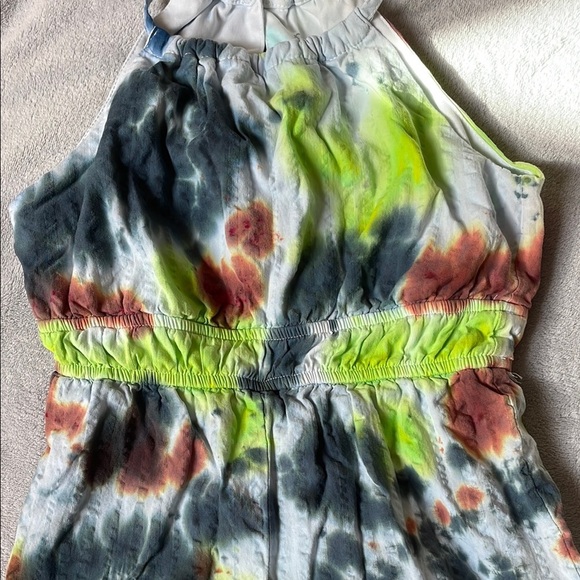 Kids Tie-Dye Halter Romper - Picture 3 of 8